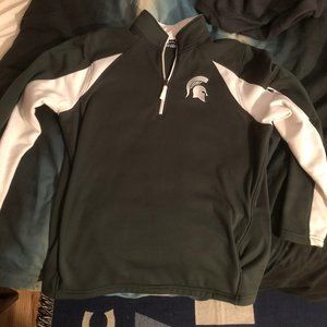 MSU 1/4 zip sweatshirt